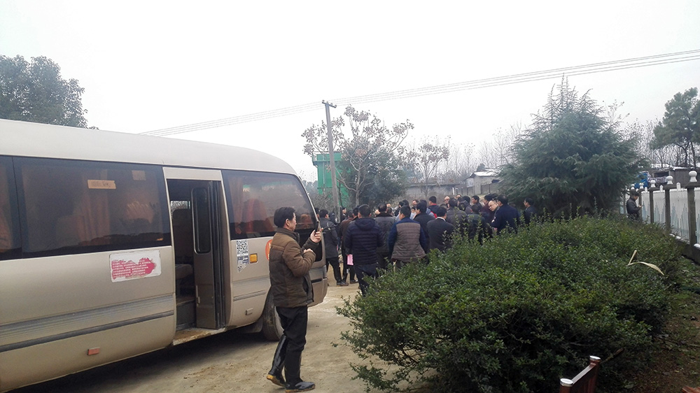 信陽市養殖糞污綜合治理現場會在我公司項目順利召開
